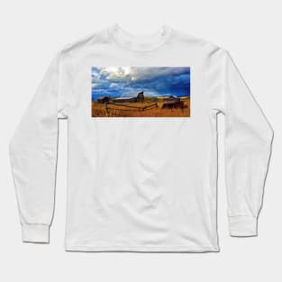 Barns of Mormon Row Long Sleeve T-Shirt